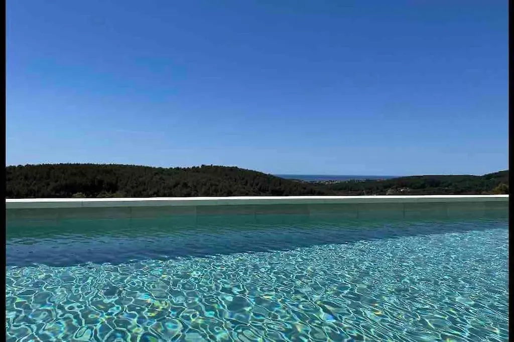Villa Contemporaine Vue Mer-Vignobles,Piscine-Spa Sanary-sur-Mer