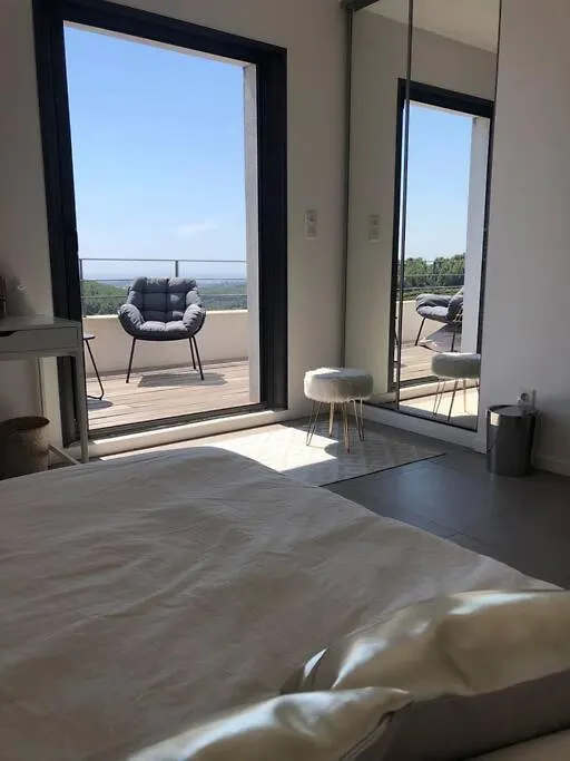 Villa Contemporaine Vue Mer-Vignobles,Piscine-Spa Sanary-sur-Mer France